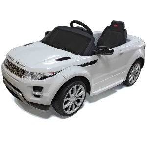 Flying Gadgets Range Rover Evoque Ride-On Car with Remote Controller in White