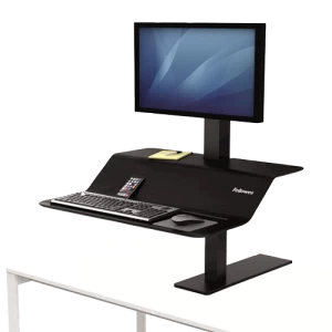 Fellowes Lotus VE Sit Stand Workstation Single 8080101