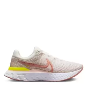 Nike React Infinity Run Flyknit 3 Road Running Shoes Ladies - Nude