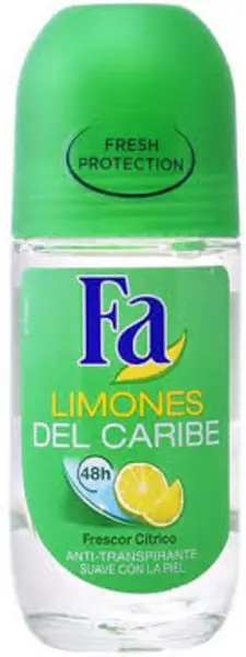 Fa Limones Del Caribe Roll On Deodorant 50ml