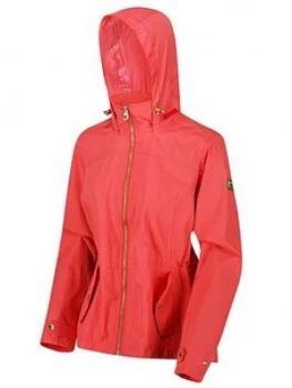 Regatta Regatta Laurenza Waterproof Jacket, Red, Size 8, Women