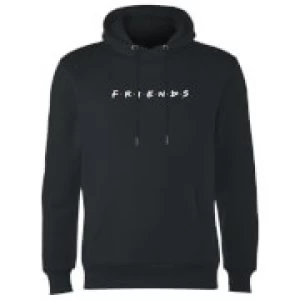 Friends Logo Hoodie - Black - XXL