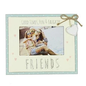 6" x 4" - Love Life Photo Frame - Friends