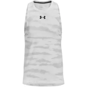 Under Armour Base Print Tank Top Mens - White