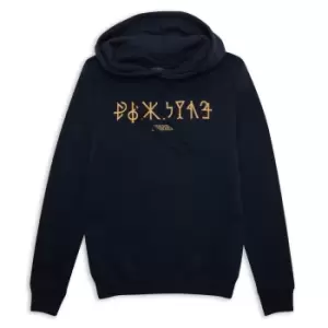 Fantastic Beasts Golden Symbols Hoodie - Navy - S