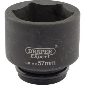 Draper Expert 3/4" Drive Hexagon Impact Socket Metric 3/4" 57mm