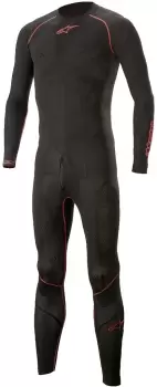 Alpinestars Ride Tech Lite Undersuit, black-red, Size XS S, black-red, Size XS S