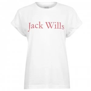 Jack Wills Forstal Heritage T-Shirt - White