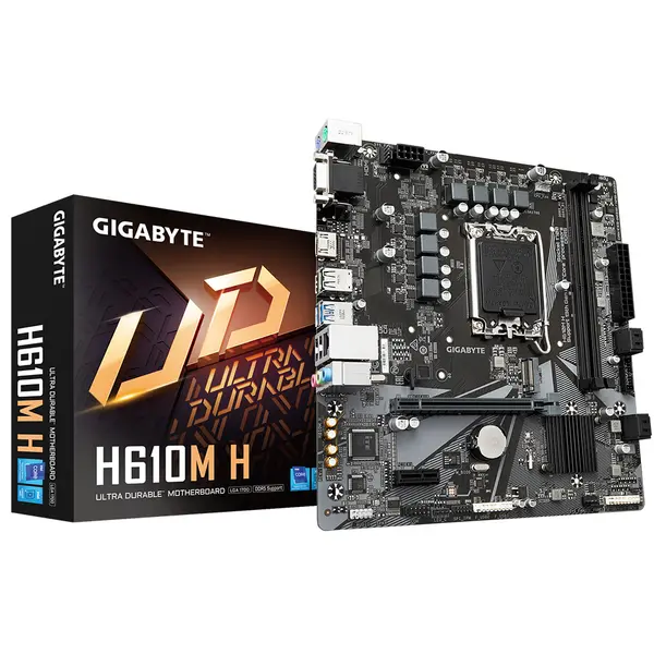 Gigabyte Gigabyte H610M H (rev. 1.0) Intel H610 Express LGA 1700 micro ATX H610M H