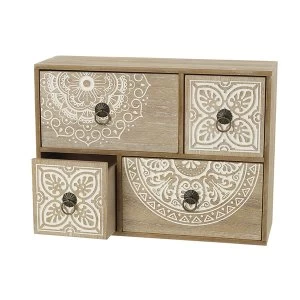 Decorative Rustic Wooden Cabinet By Heaven Sends