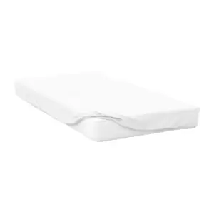 Belledorm Cotton Sateen 1000 Thread Count Extra Deep Fitted Sheet (Kingsize) (White)