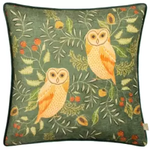 Hawthorn Owls Cushion Bottle, Bottle / 43 x 43cm / Polyester Filled