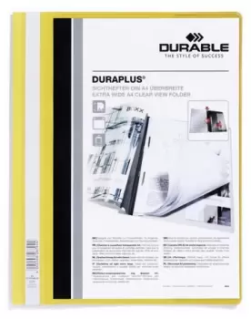 Durable DURAPLUS report cover Yellow