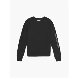 Calvin Klein Jeans Gradient Institutional Crewneck - Black