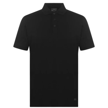 Firetrap Jersey Polo Shirt Mens - Black