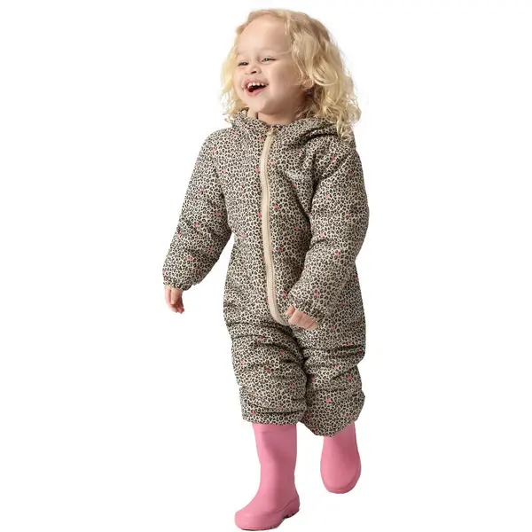 Regatta Girls Penrose Water Repellent Insulated Snow Suit 60-72 Months (110-116cm) Hessian Ditsy Animal RKN130G-V3Y-60