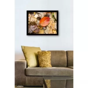 SC0652 Multicolor Decorative Framed MDF Painting