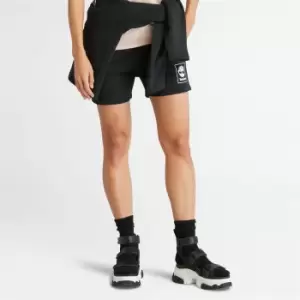 Timberland Logo Pack Sweatshorts For Her In Black Black, Size L