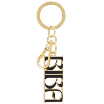 Biba Biba Logo Keyring - Black