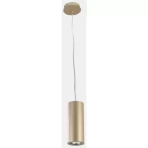 LEDS C4 Pipe 300mm Slim Pendants 300mm Pipe Gold GU10