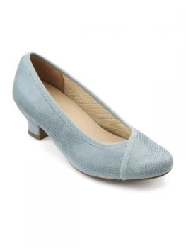 Hotter Monica Elegant Evening Shoe Aqua