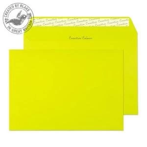 Blake Creative Colour C5 120gm2 Peel and Seal Wallet Envelopes Acid