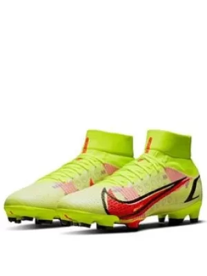 Nike Mens Mercurial Superfly 8 Pro Firm Ground Football Boot, Red, Size 9, Men