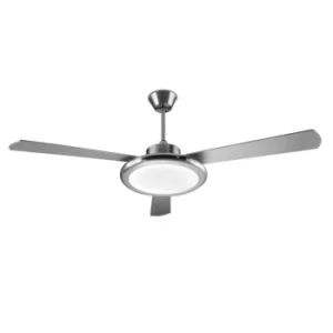 Bahia LED Ceiling Fan Satin Nickel