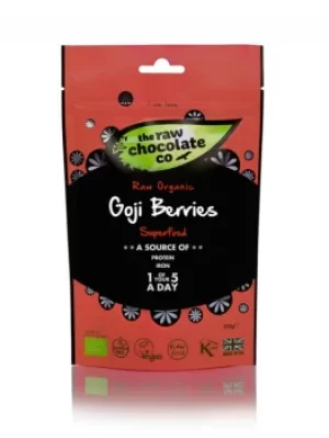 The Raw Chocolate Company Organic Goji Berries 150g (Case of 6)