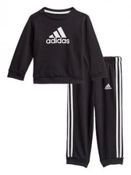 Adidas Unisex Infant I Badge Of Sport Jog Set - Black