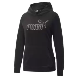 Puma Velour OTH Hoodie Womens - Black