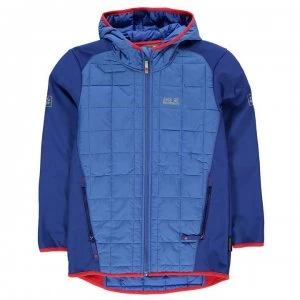 Jack Wolfskin Grassland Jacket Juniors - Blue