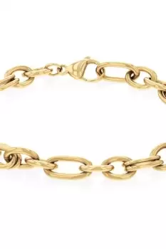 Ladies THJ Contrast Link Chain Bracelet 2780788