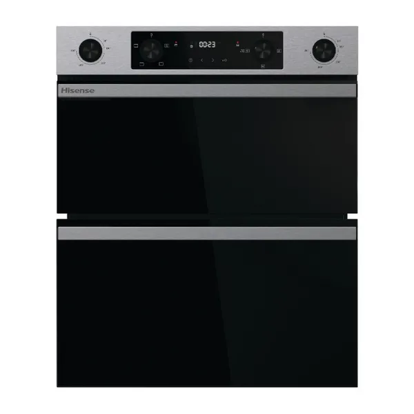 Hisense Hi6 Electric Built Under Double Oven - Stainless Steel 744495 Stainless steel