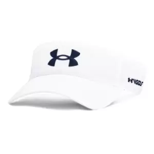 Under Armour Mens Golf96 Visor - White/Academy - OSFM