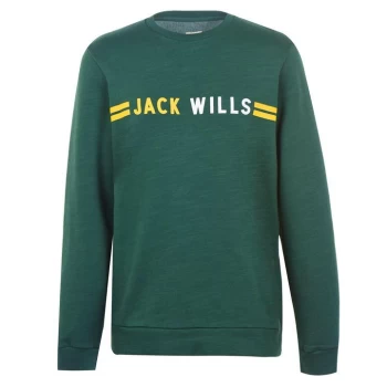 Jack Wills Hatton Crew Neck Sweatshirt - Ivy