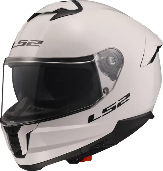 LS2 FF808 Stream II Gloss White 06 Full Face Helmet Size L