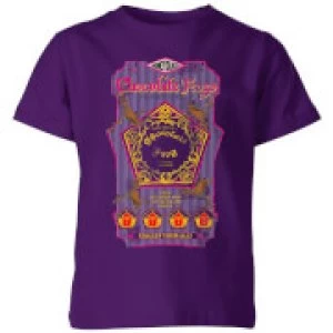 Harry Potter Chocolate Frog Kids T-Shirt - Purple - 7-8 Years - Purple