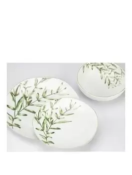 Waterside Artisan Leaf 12Pcs Dinner Set