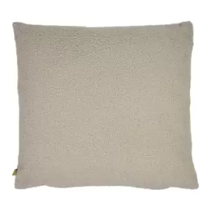 Malham Fleece Square Cushion Latte, Latte / 50 x 50cm / Polyester Filled