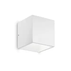 Rubik LED Outdoor Up Down Wall Light White IP44