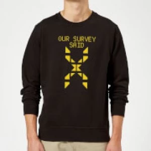 Family Fortunes Our Survey Said Sweatshirt - Black - 5XL