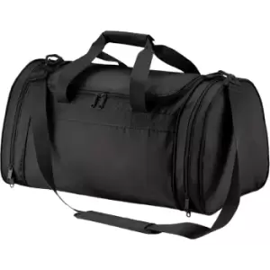 Quadra Sports Holdall Duffle Bag - 32 Litres (Pack of 2) (One Size) (Black) - Black