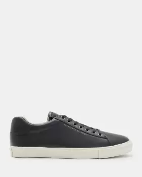 AllSaints Brody Leather Low Top Trainers