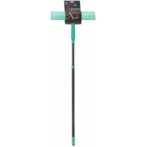 JVL - Super-Absorbent Window Cleaner with Extendable Pole, Turquoise