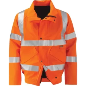 Gore-Tex 2XL Colorado Orange Bomber Jacket