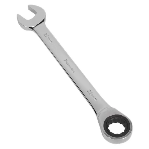 Genuine SEALEY RCW22 Ratchet Combination Spanner 22mm