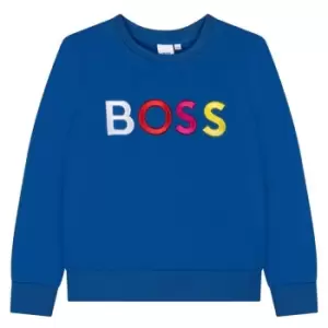 Boss Logo Sweatshirt - Blue