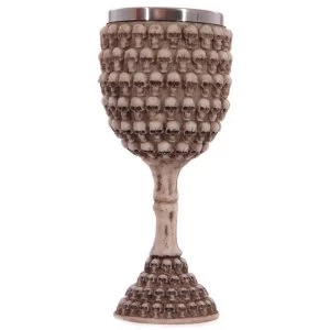 Decorative Gothic Multi Skulls Goblet