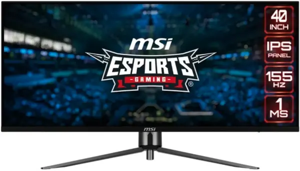 MSI 40" MAG401QR UltraWide Quad HD Gaming LCD Monitor